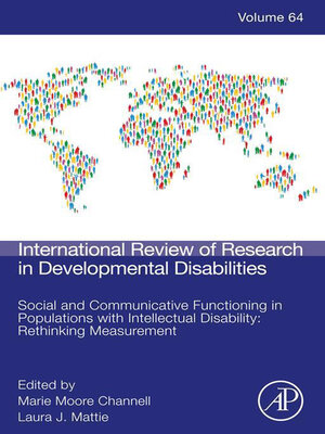 cover image of Social and Communicative Functioning in Populations with Intellectual Disability